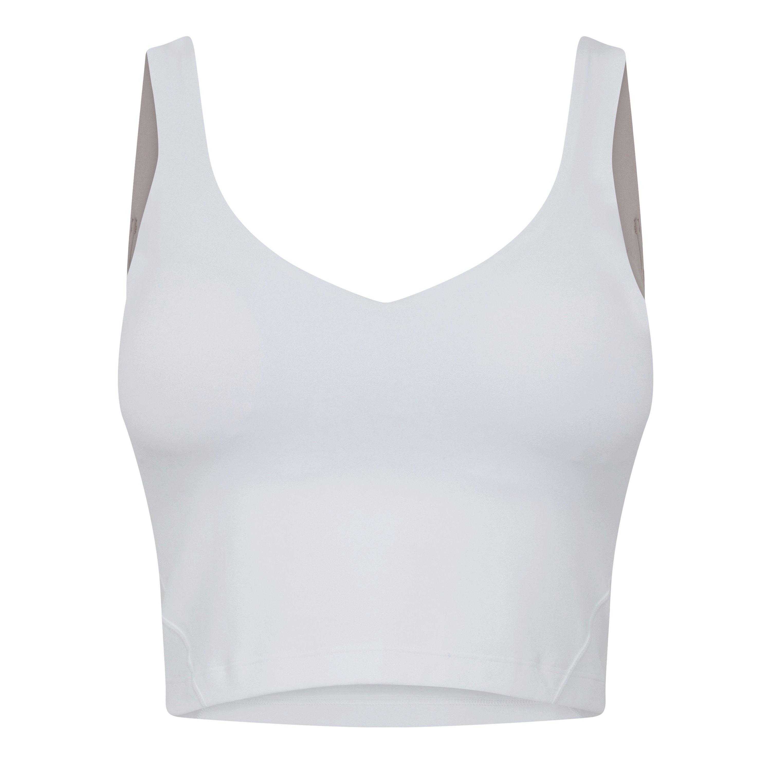 White - Lululemon - Women'S Plain Nylon Align Tank Top - 2