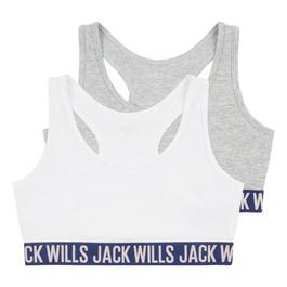 Jack Wills JW Crop Top 2PK Jn99