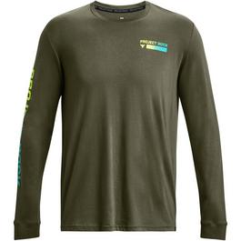 Under Armour Armour Ua Pjt Rock Brahma Ls Gym Top Mens