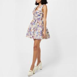 Zimmermann Floral A Line Minidress