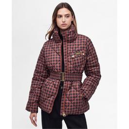 Barbour International Printed Aurora Quilted Jacket