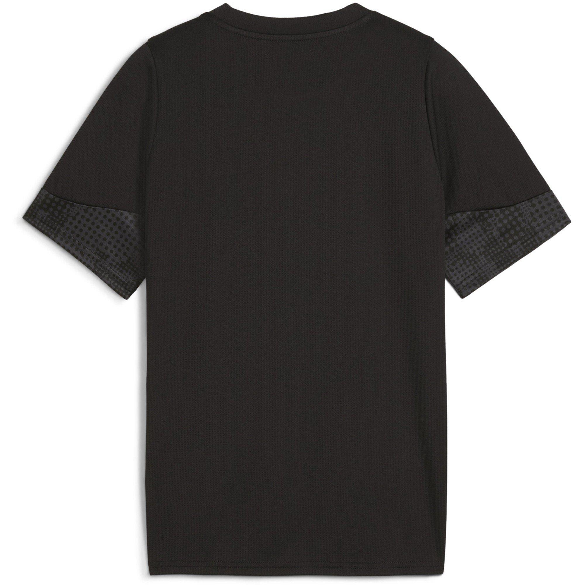 Blk-Sil-FltDGry - Puma - Men's Football Jersey Short Sleeve Performance T-Shirt - 2