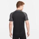 Noir/Blanc - Nike - big trefoil outline woven colour block jacket - 4
