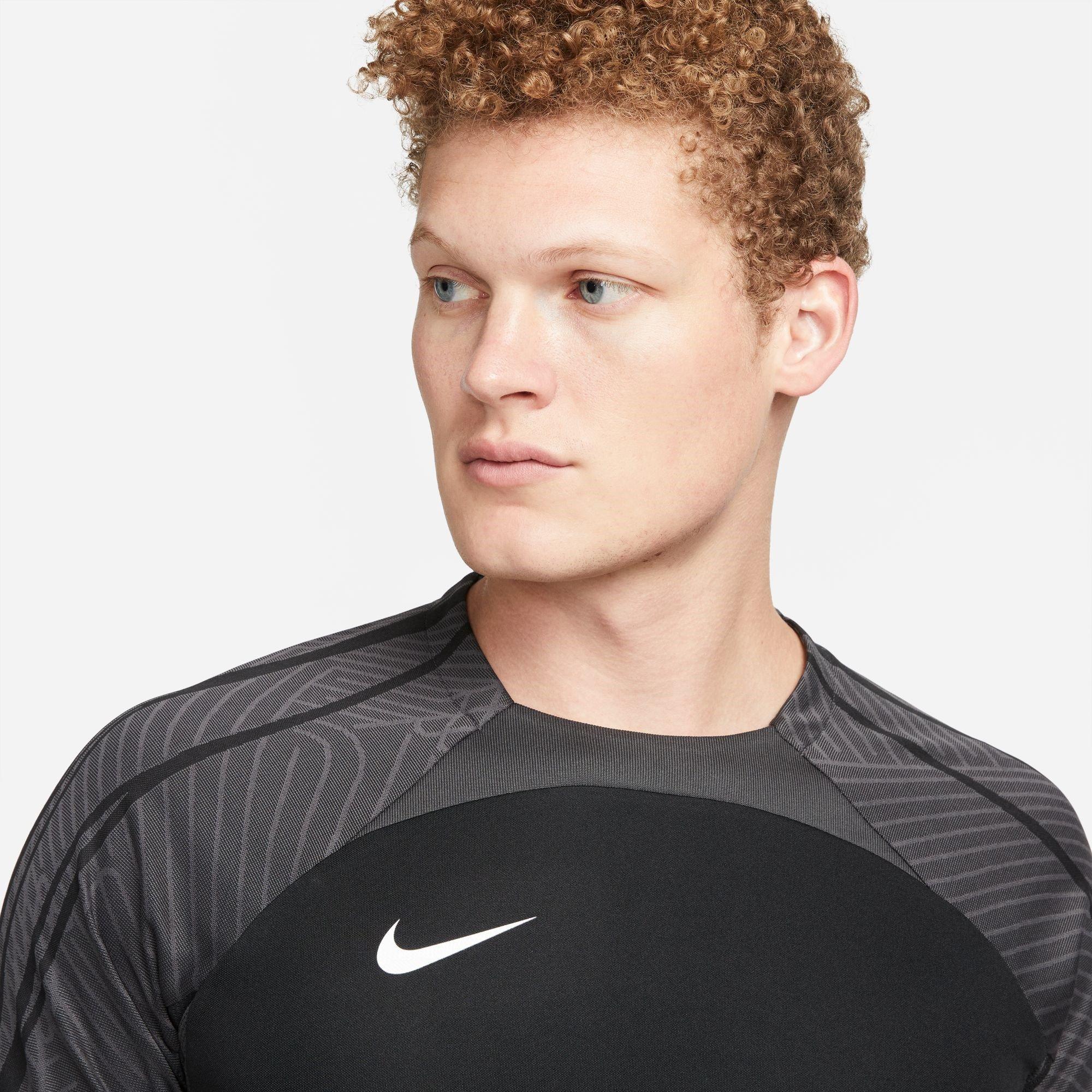 Schwarz/Weiß - Nike - Dri-FIT Strike Men's Short-Sleeve Soccer Top - 5