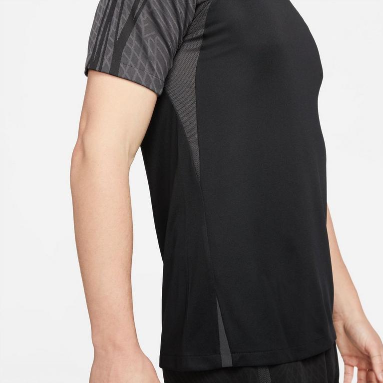 Noir/Blanc - Nike - big trefoil outline woven colour block jacket - 6