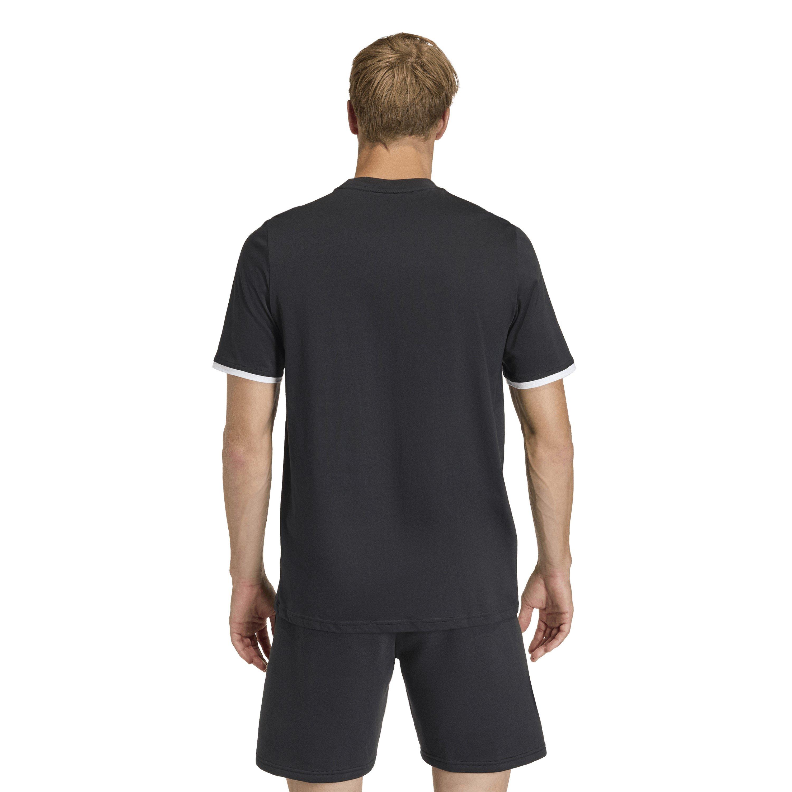 Zwart - adidas - ENT22 T-Shirt Mens - 3