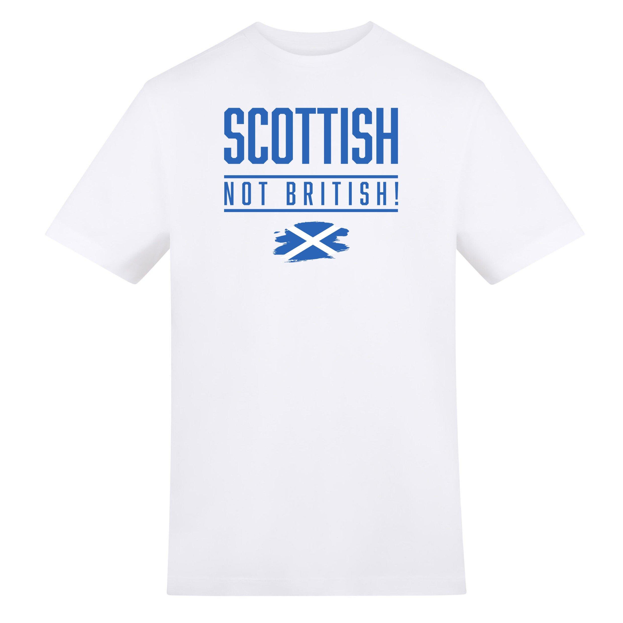 Adults Printed Scotland Fan Tee