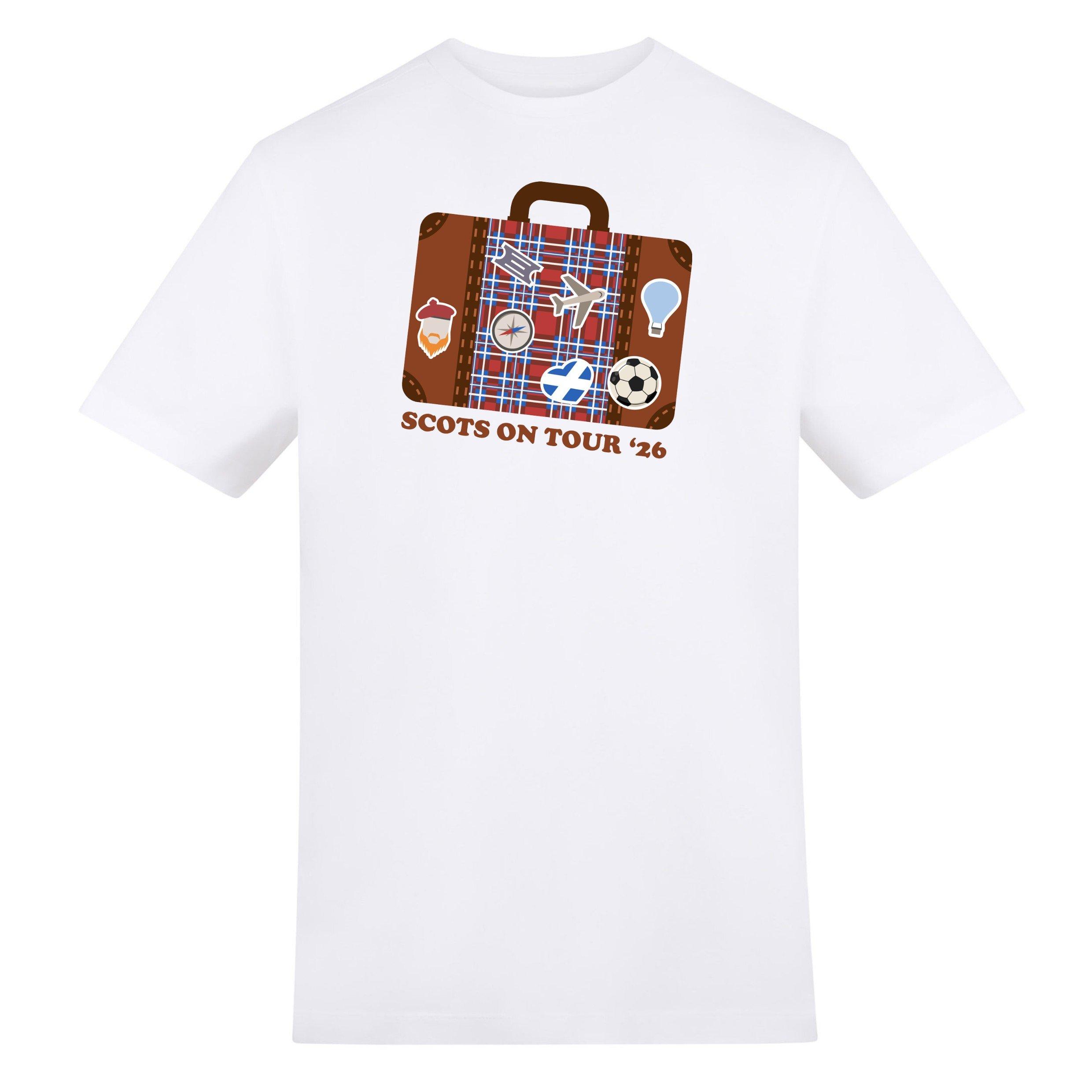 Adults Printed Scotland Fan Tee