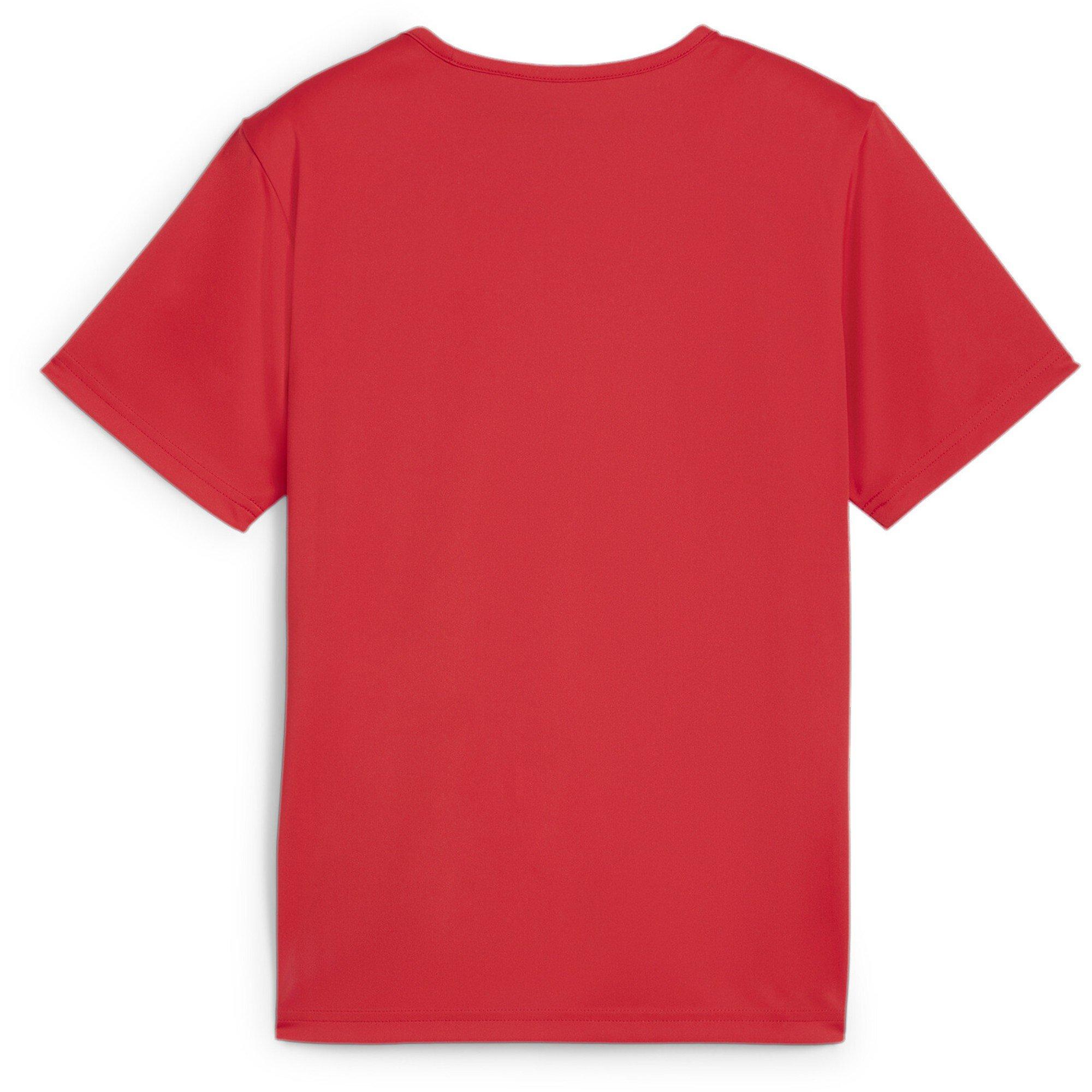 Puma Red - Puma - Puma Individualrise Graphic Jersey Jr T-Shirt Unisex Kids - 2