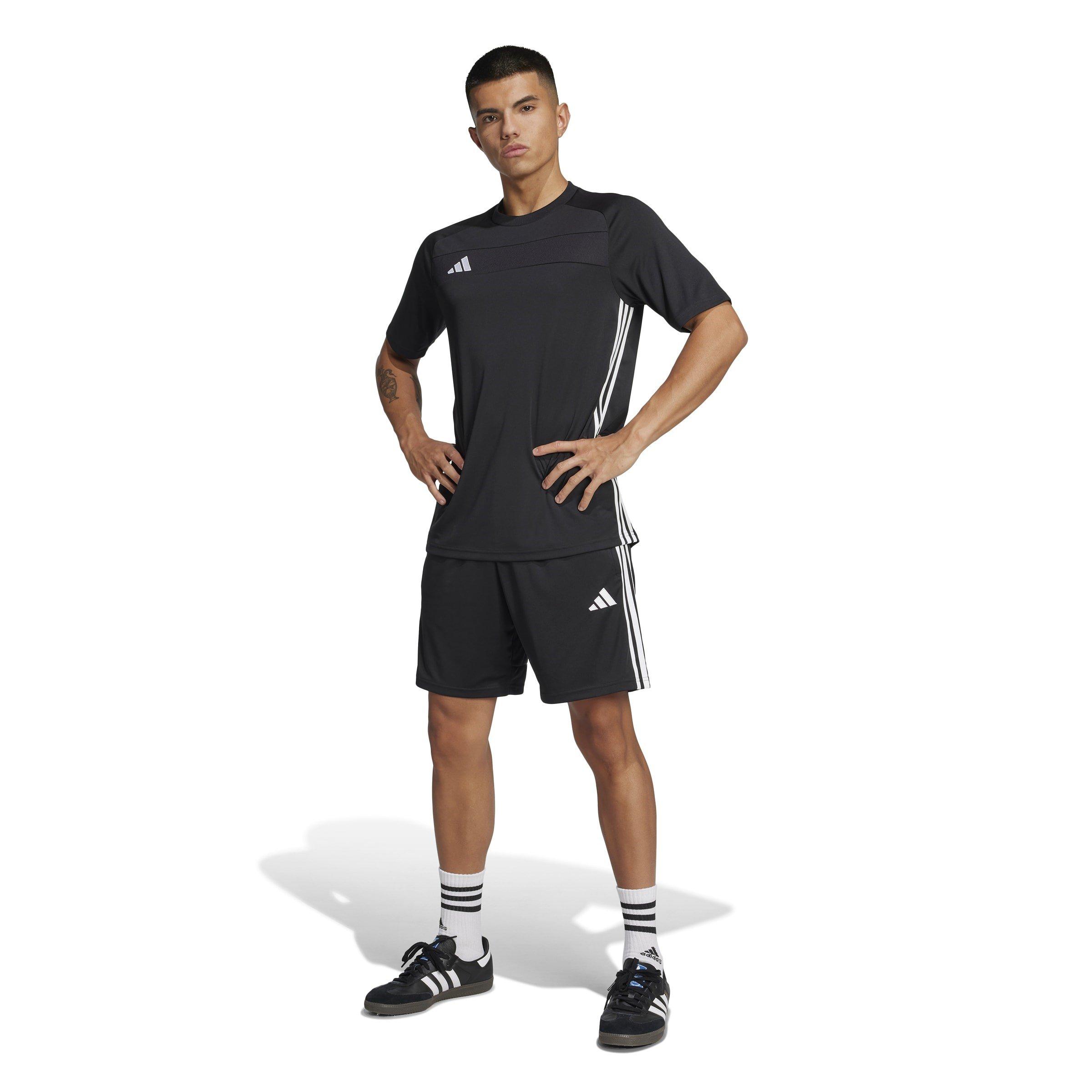 Sort/Hvid - adidas - Tiro 25 Essentials Jersey Mens - 7