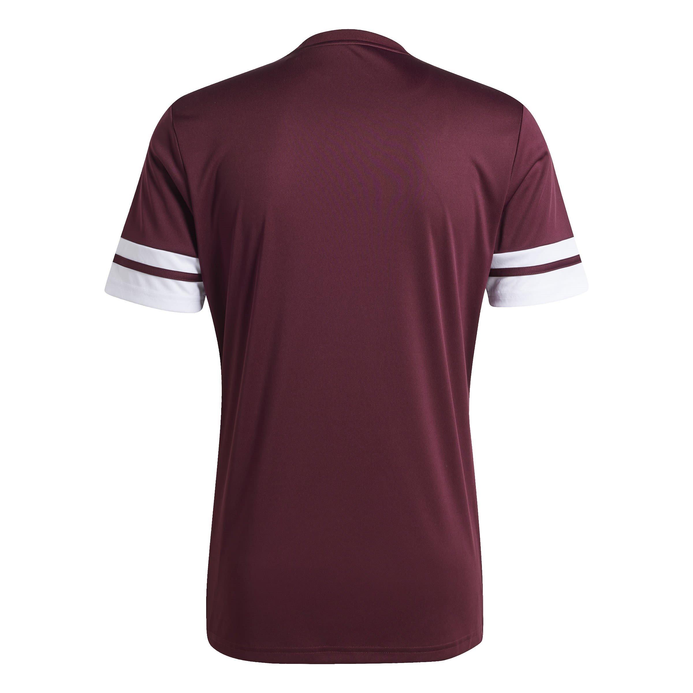Maroon/White - adidas - Squadra 25 T-Shirt Mens - 2