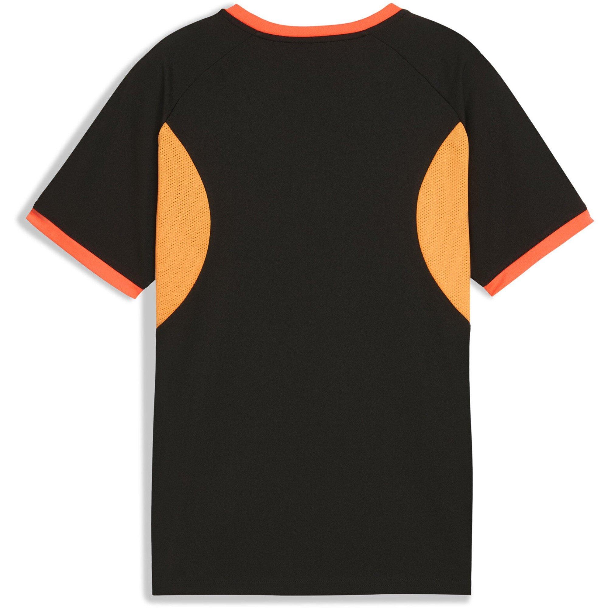 Black-Glowing - Puma - Puma Individualliga Graphic Jersey Jr T-Shirt Unisex Kids - 2