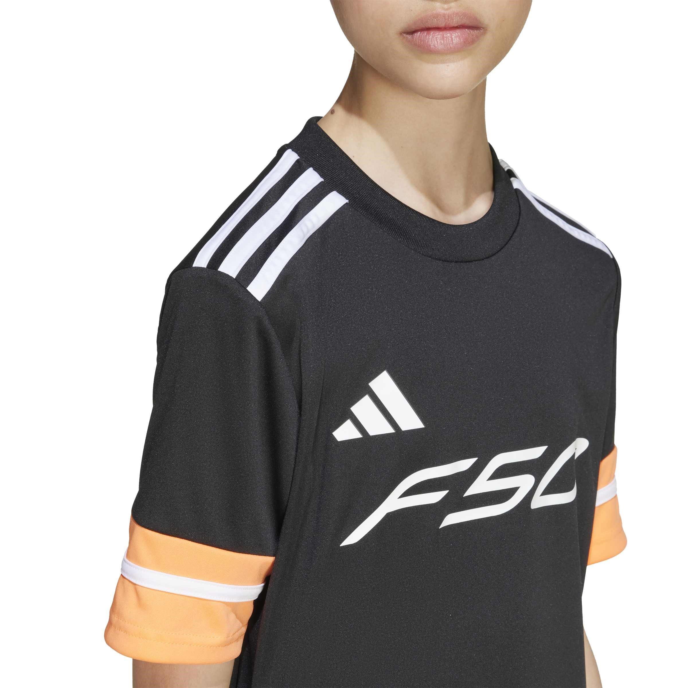 Black/Orange - adidas - F50 Short Sleeve Training Shirt Juniors - 9