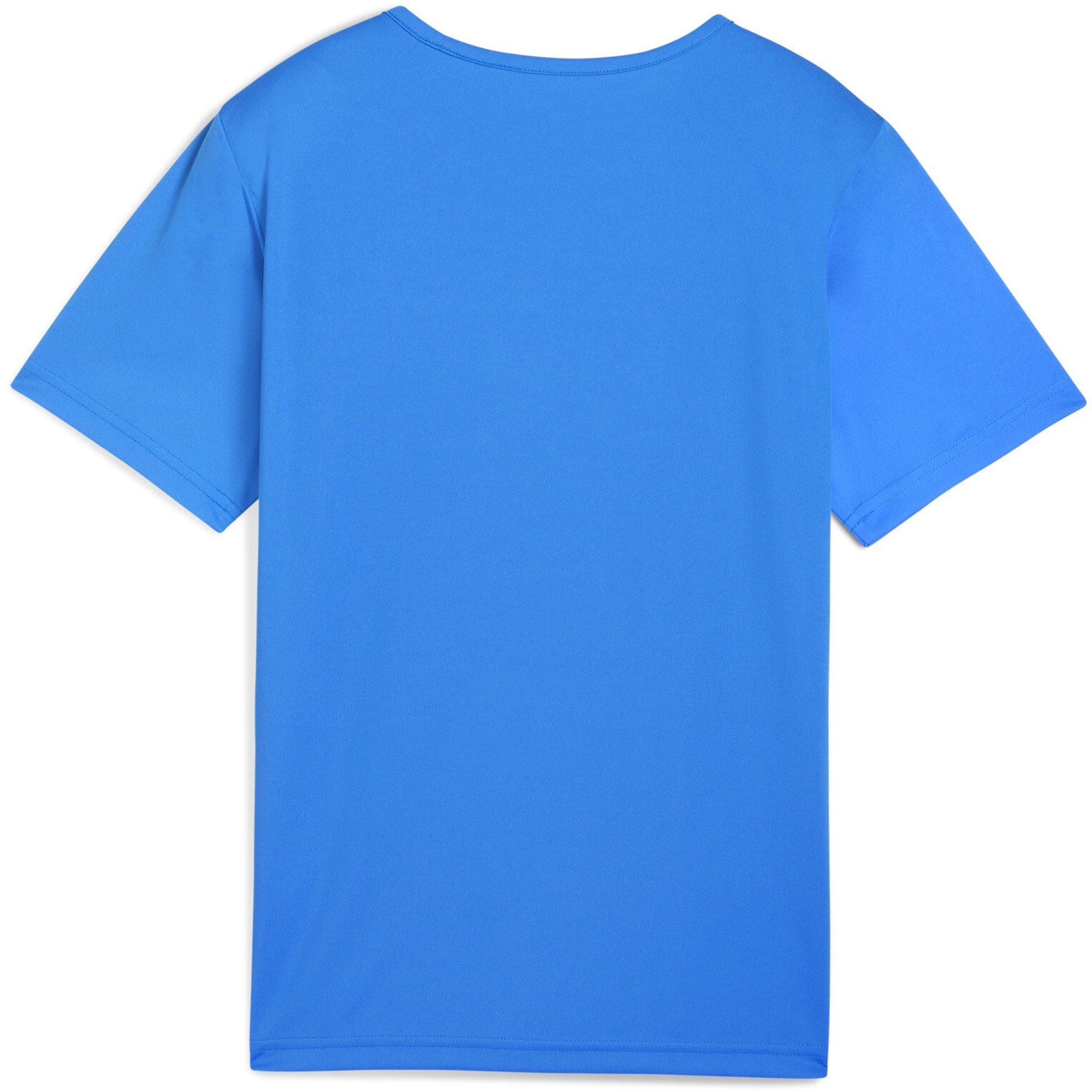 UltraBlue-White - Puma - Unisex Kids' Individual Rise Graphic Short Sleeve Performance T-Shirt - 2