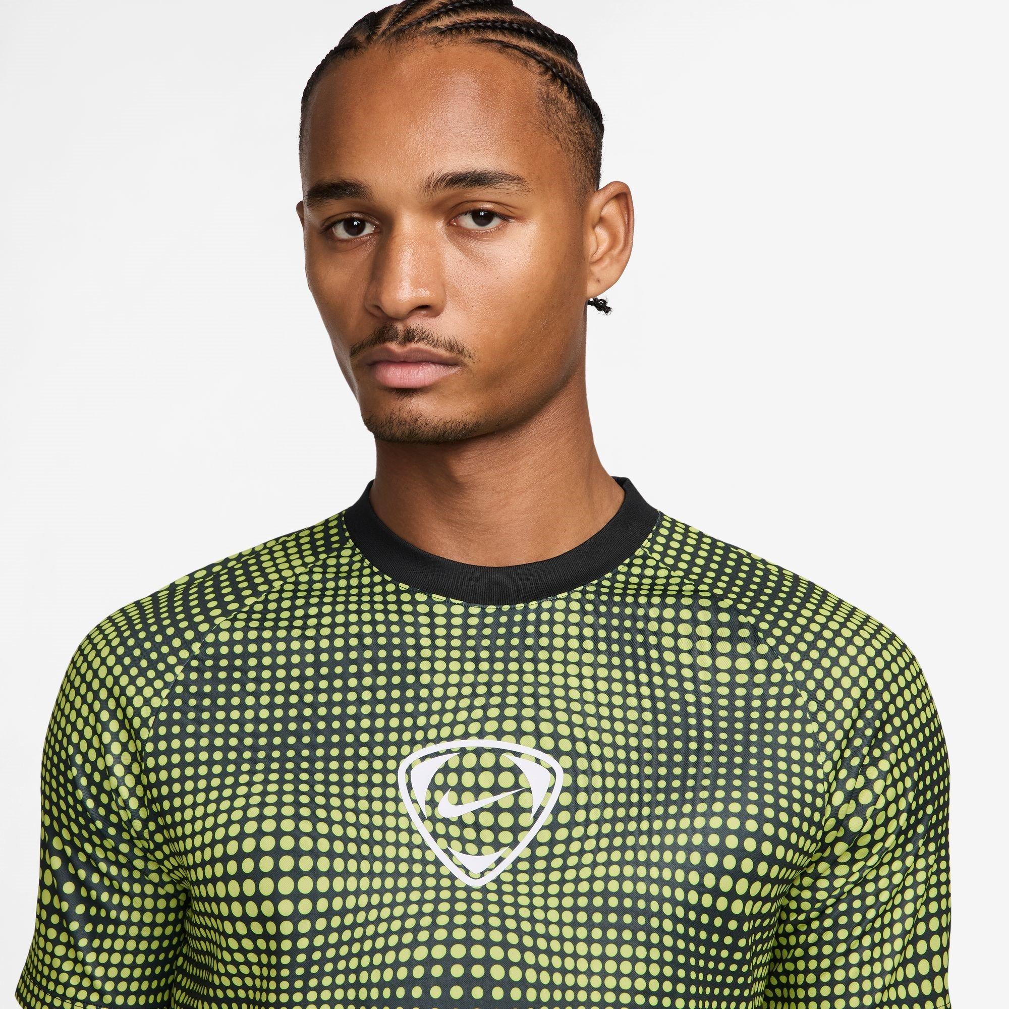 Limelight - Nike - Men's Acad All-Over Print Short-Sleeve T-Shirt - 3