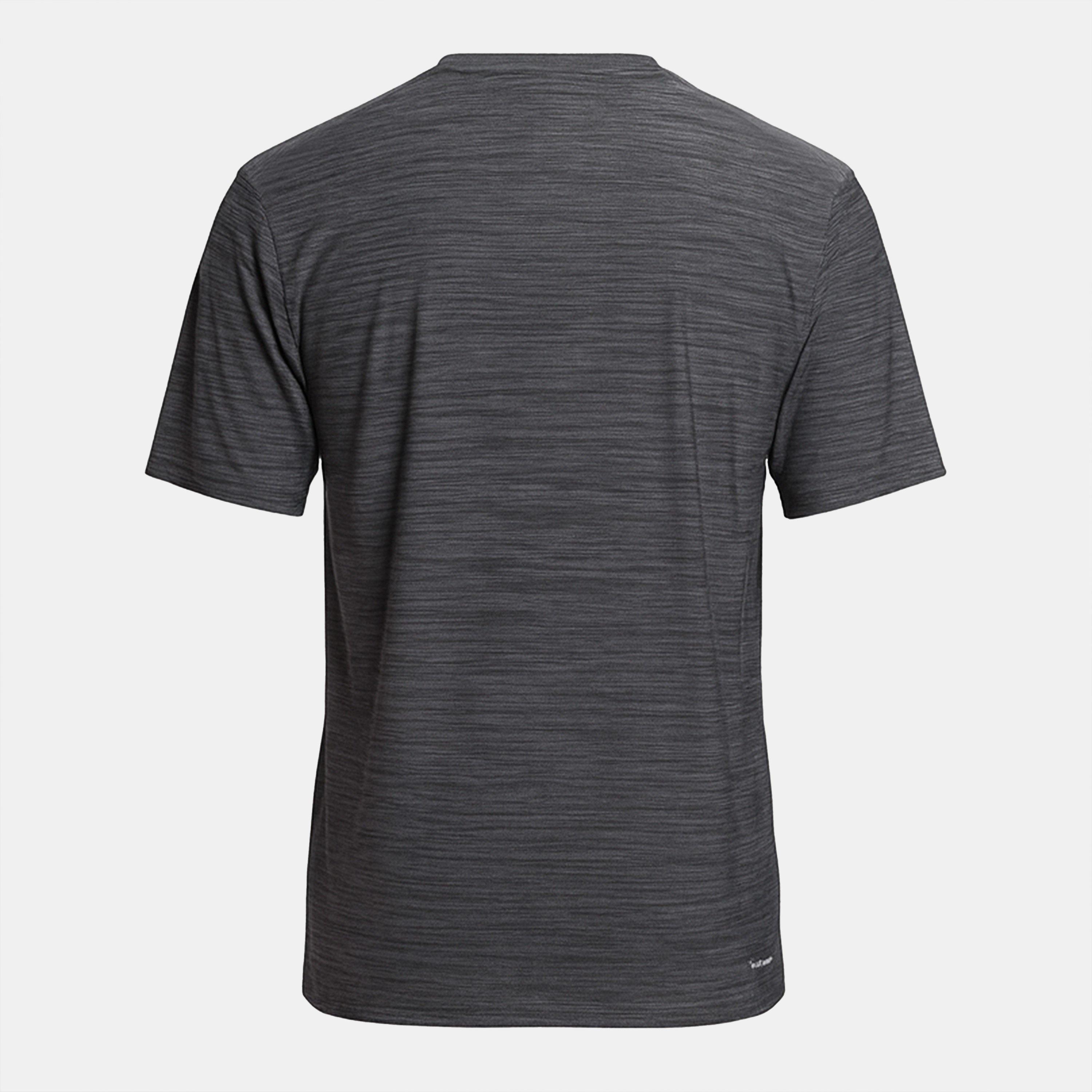 DkGreyMarl/Blk - adidas - Train Essentials Stretch Training T-Shirt Mens - 2