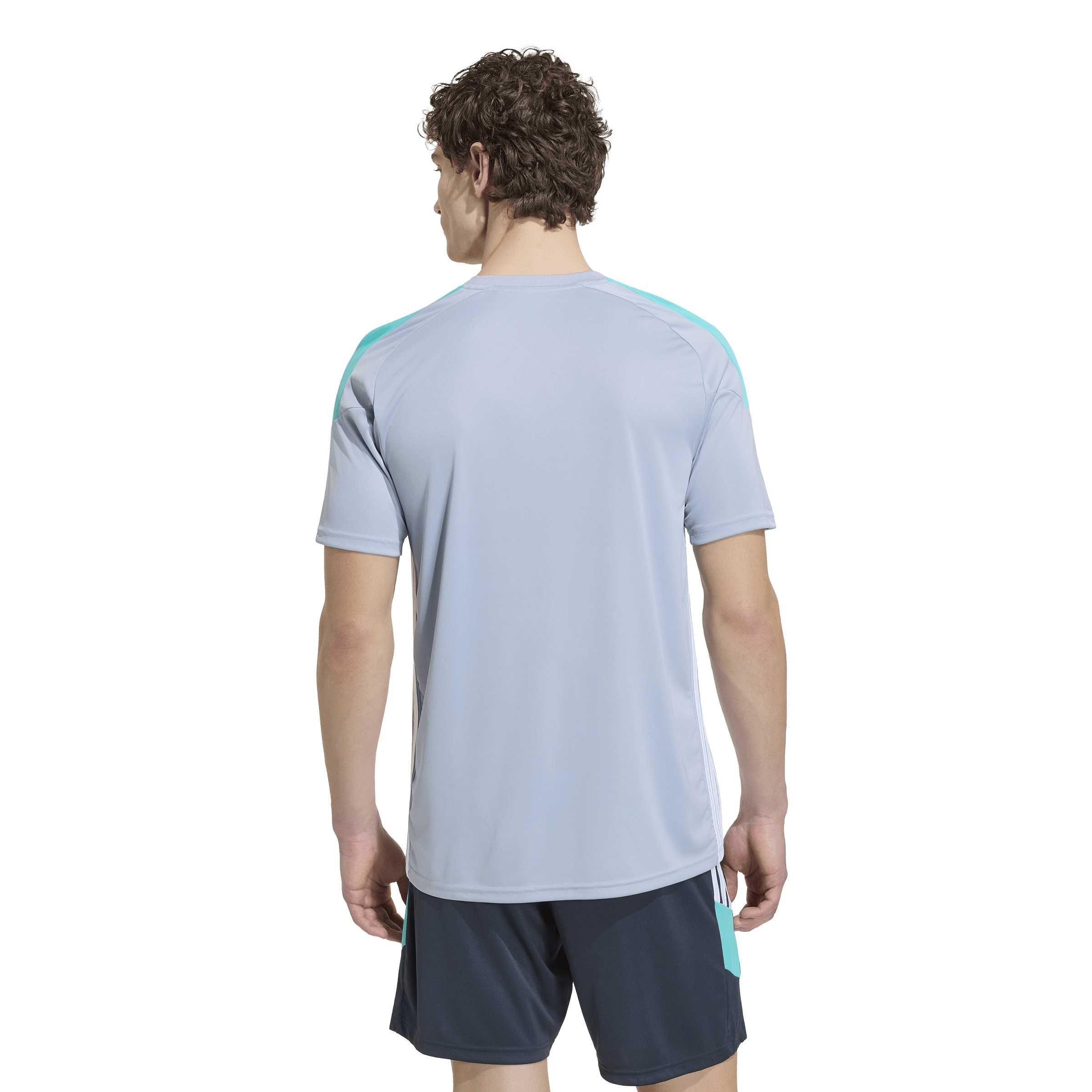 Silver/Mint/Wht - adidas - Tiro 25 Essentials T-Shirt Adults - 4