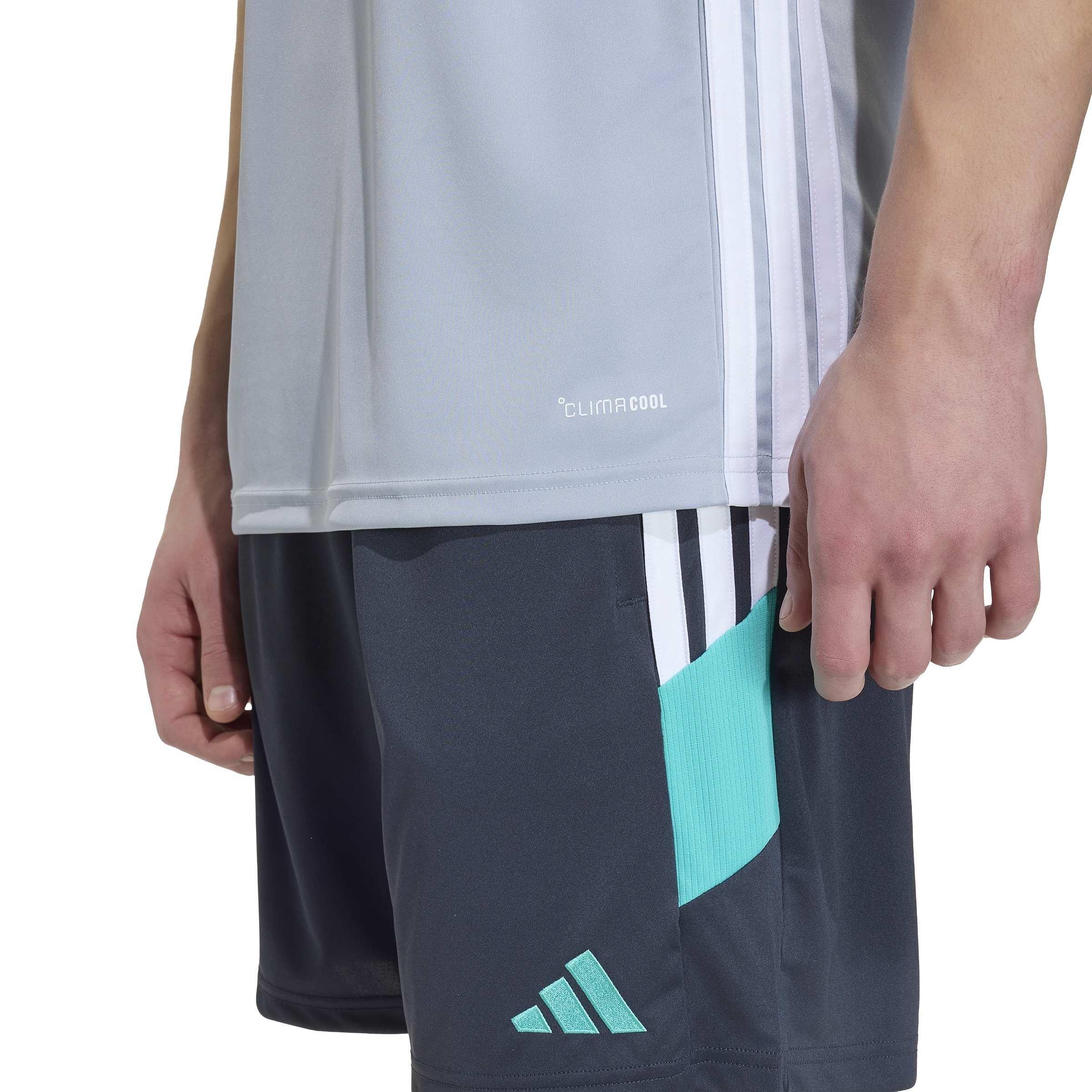 Silver/Mint/Wht - adidas - Tiro 25 Essentials T-Shirt Adults - 6