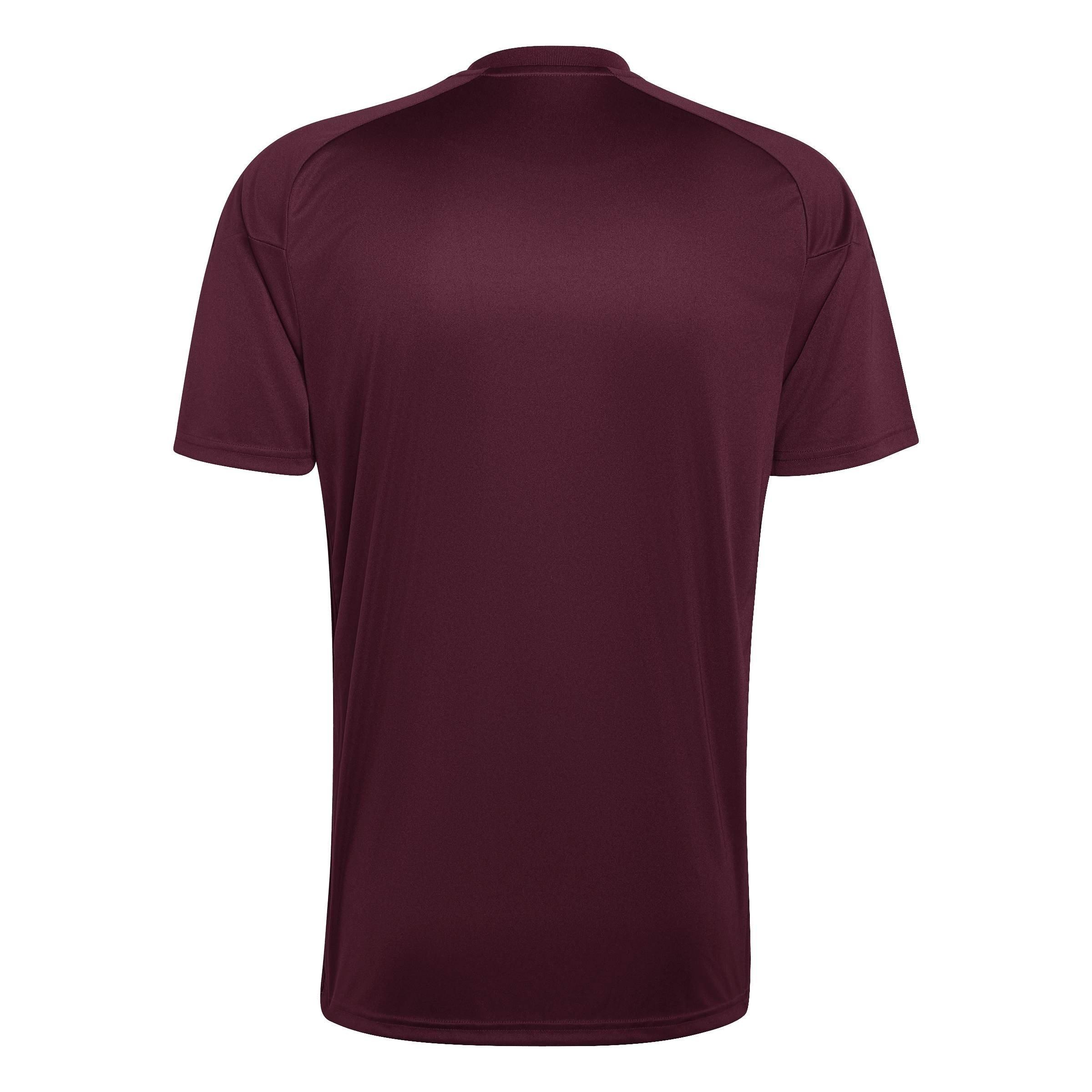 Maroon/Black - adidas - Tiro 25 Essentials T-Shirt Adults - 2