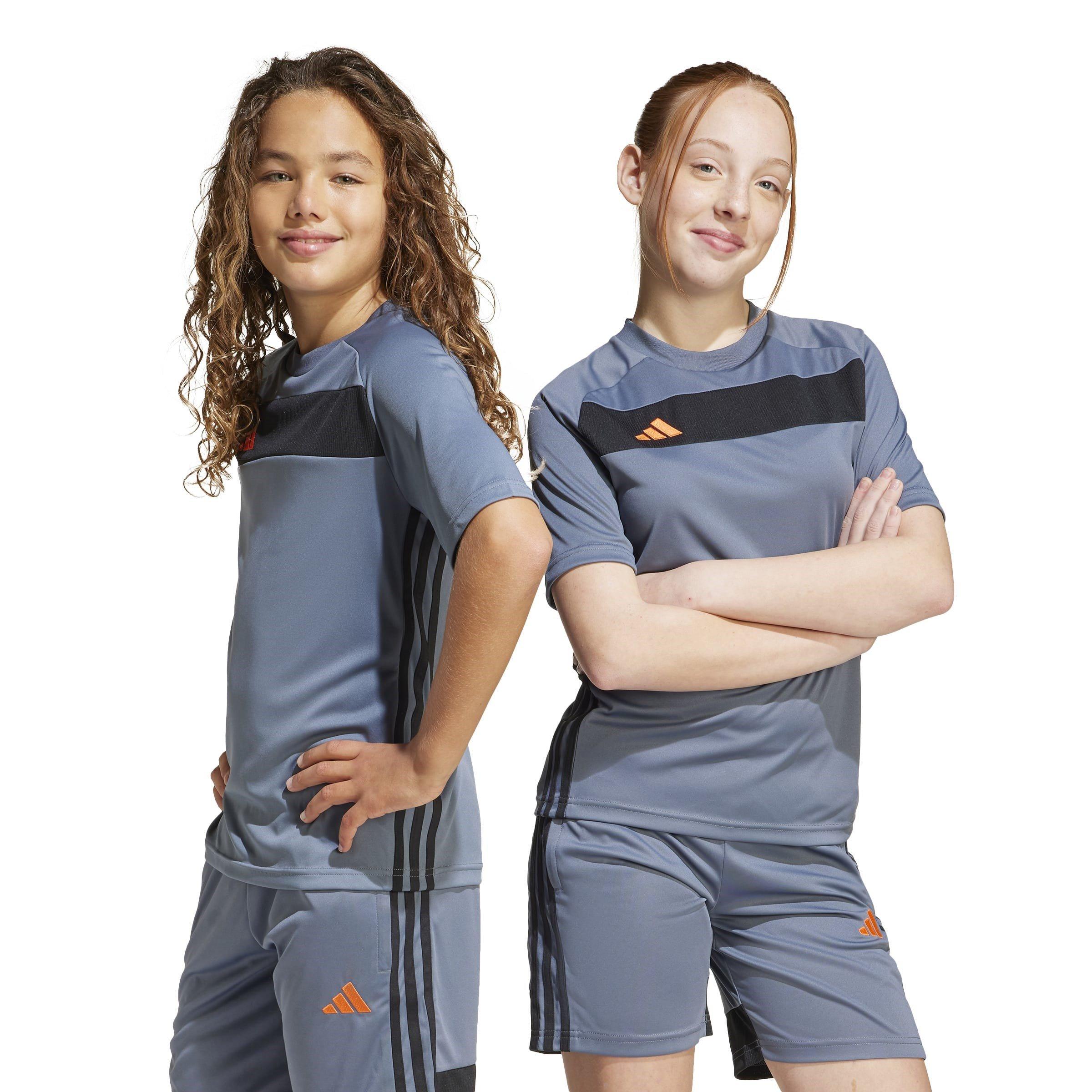 Onix/Sup Orange - adidas - Tiro 25 Essentials Top Juniors - 6