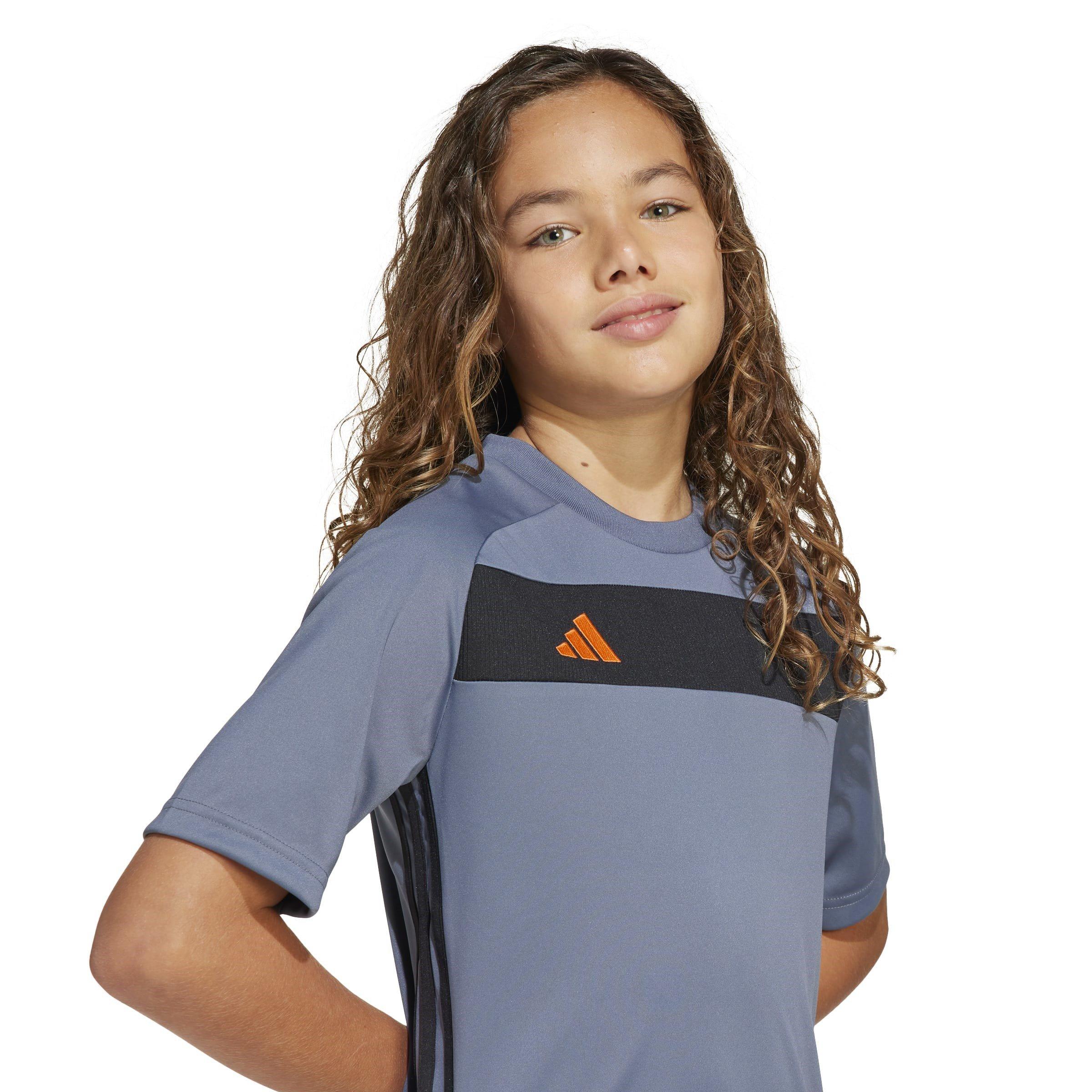 Onix/Sup Orange - adidas - Tiro 25 Essentials Top Juniors - 8