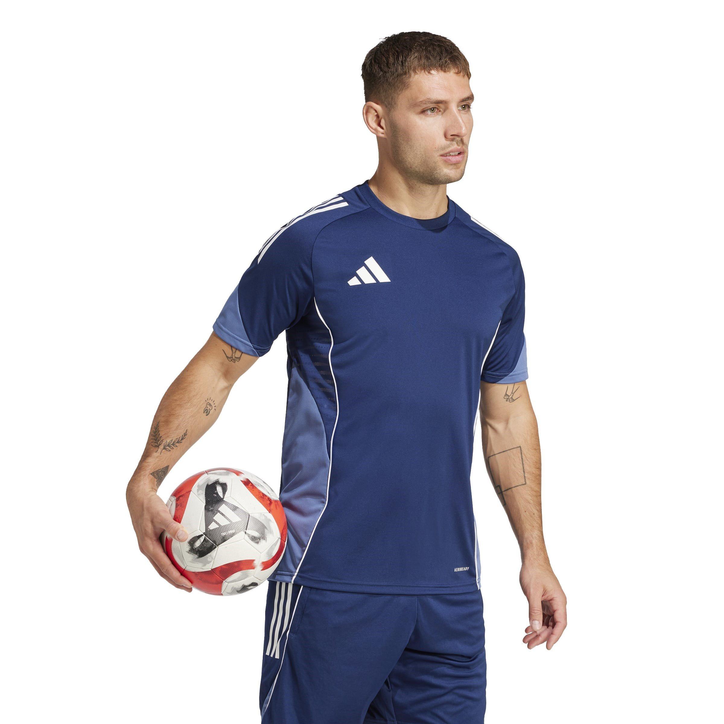 Navy Blue2/Blue - adidas - Tiro 25 Competition Training Shirt Mens - 5