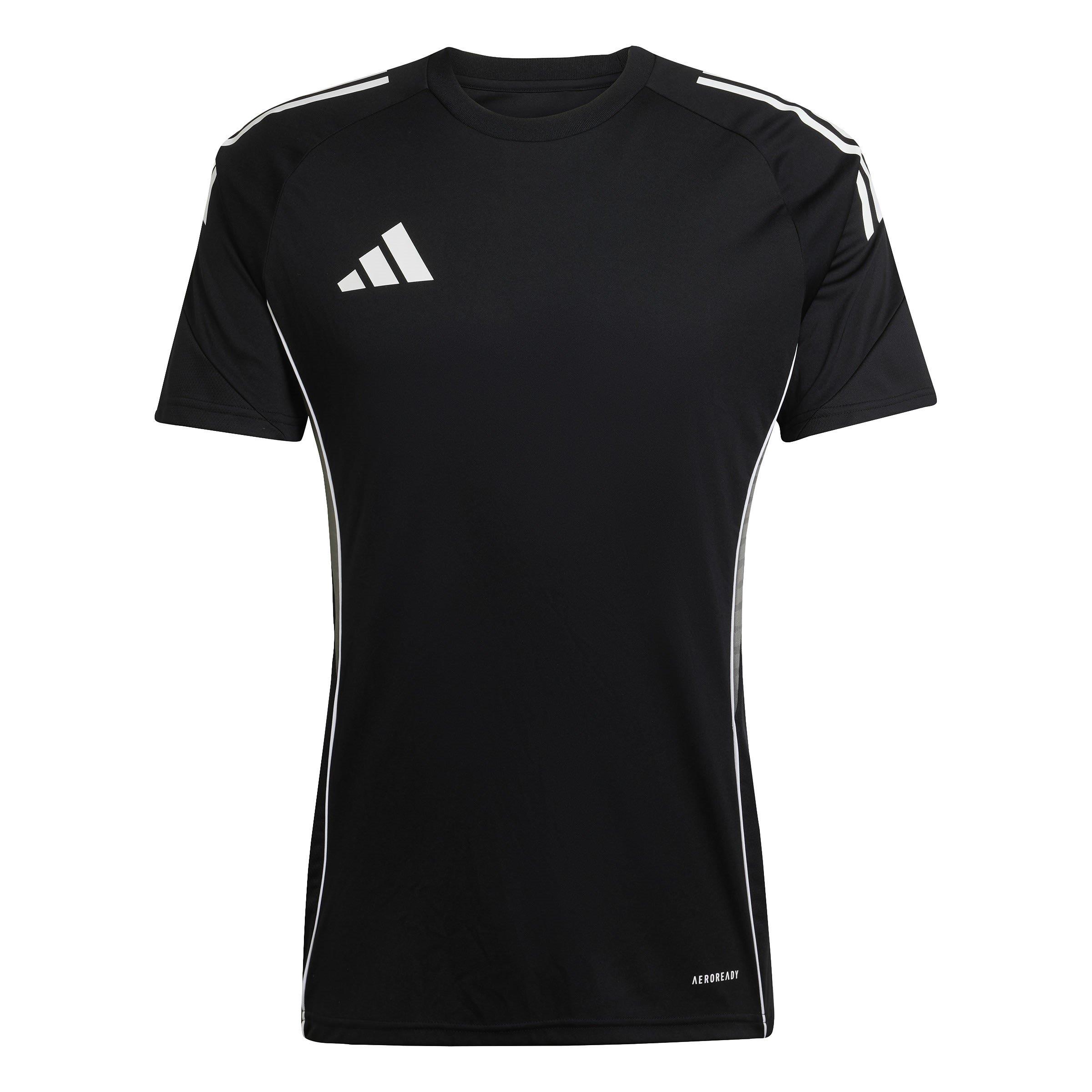 Black/Grey Four - adidas - Tiro 25 Competition Training Shirt Mens - 1