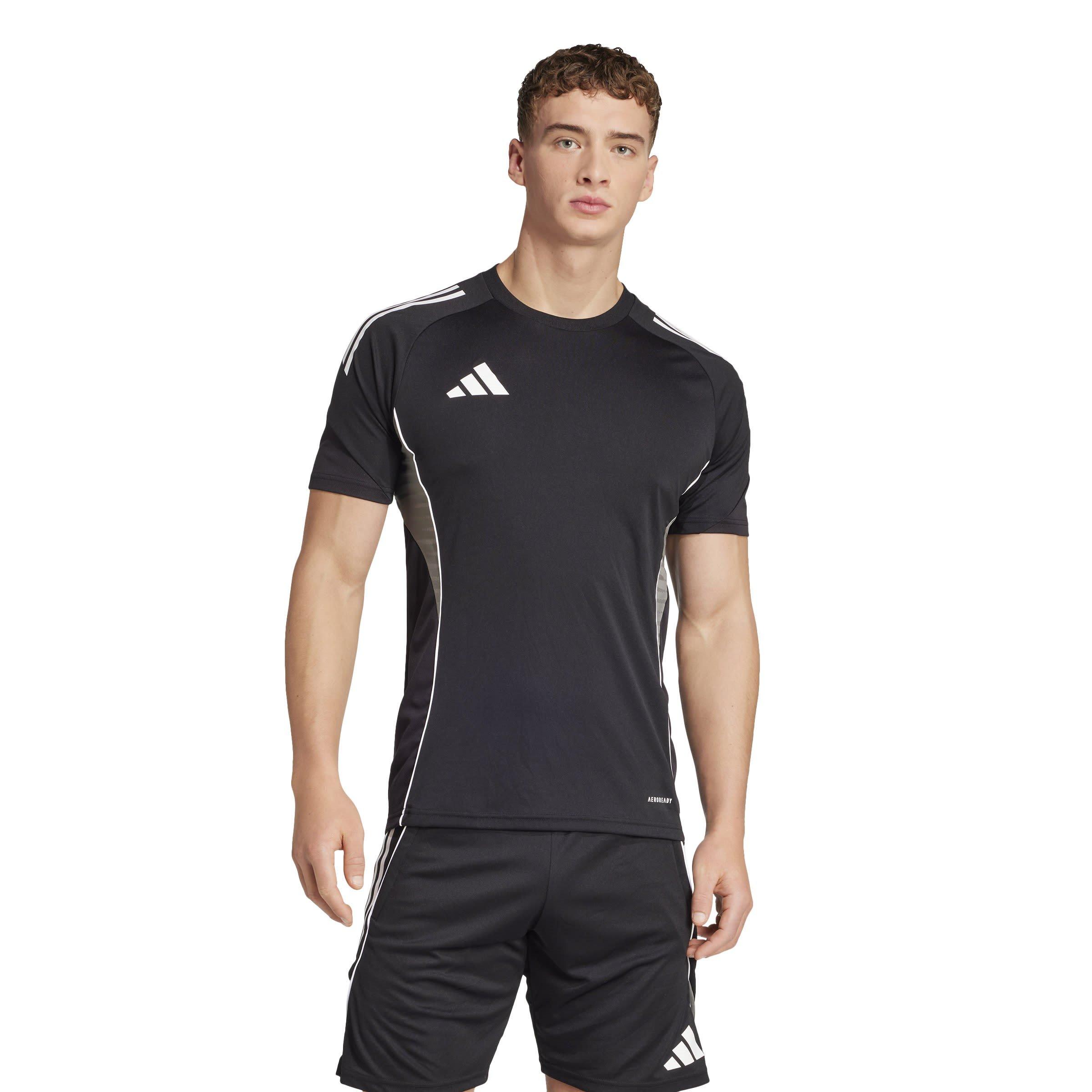 Black/Grey Four - adidas - Tiro 25 Competition Training Shirt Mens - 3
