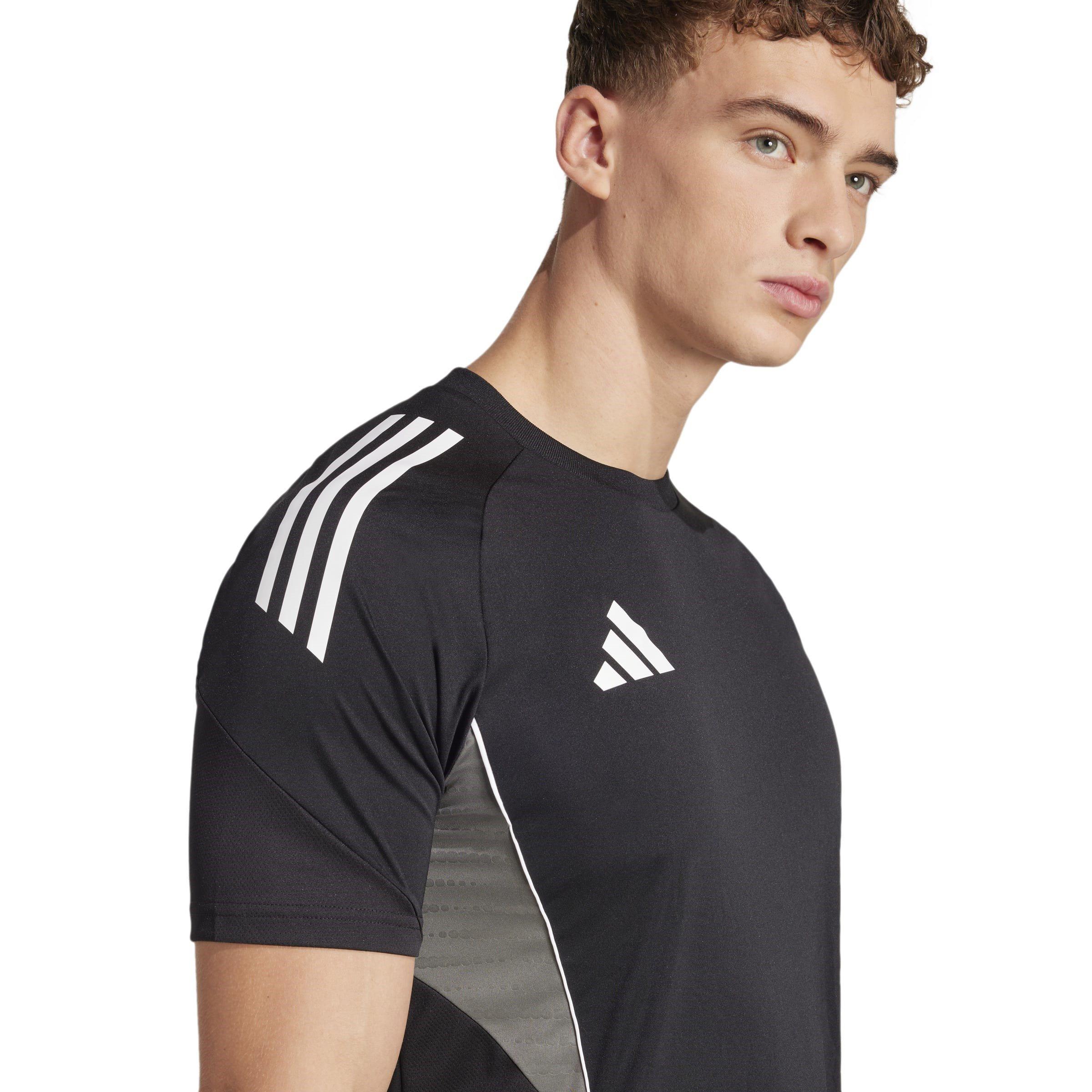 Black/Grey Four - adidas - Tiro 25 Competition Training Shirt Mens - 7