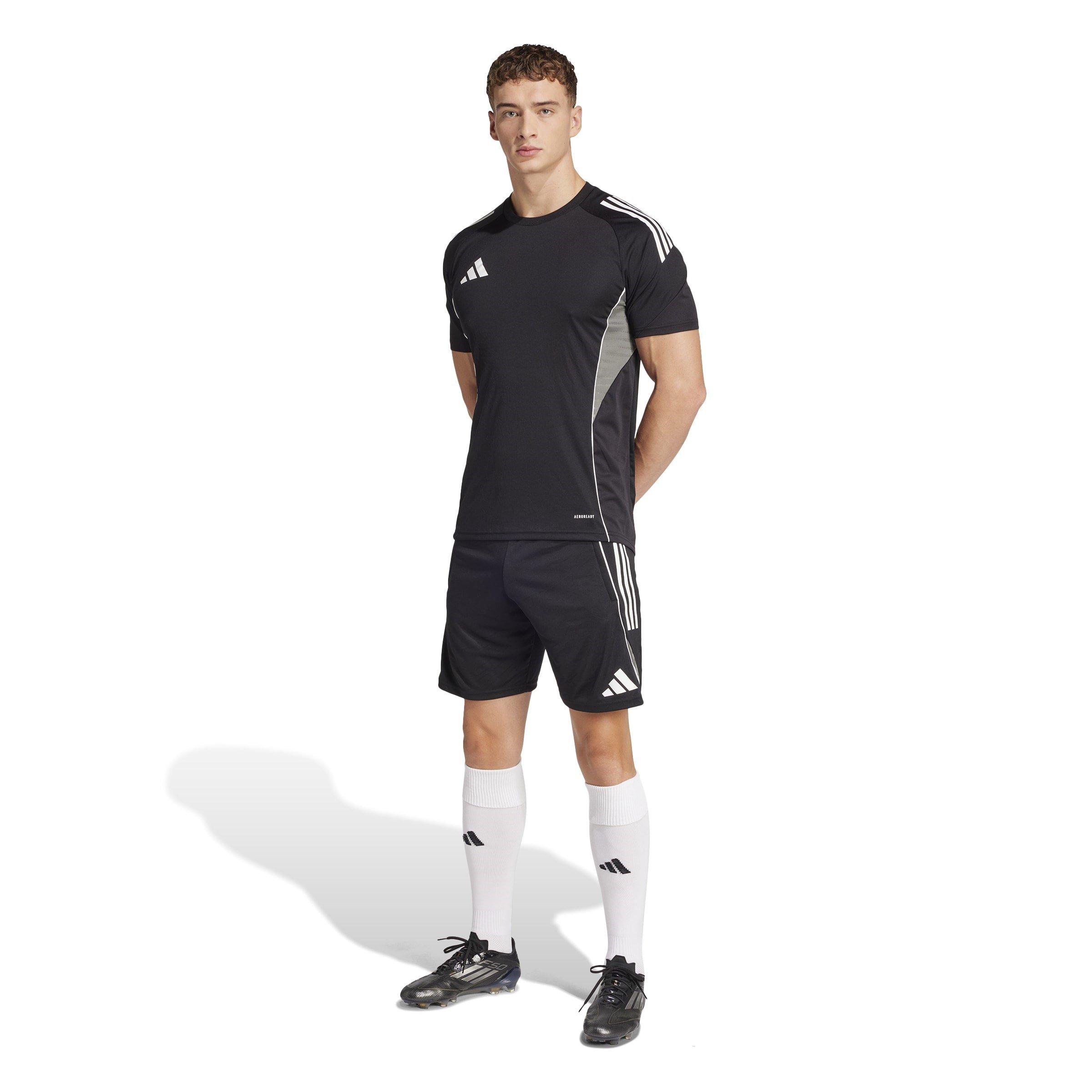 Black/Grey Four - adidas - Tiro 25 Competition Training Shirt Mens - 8