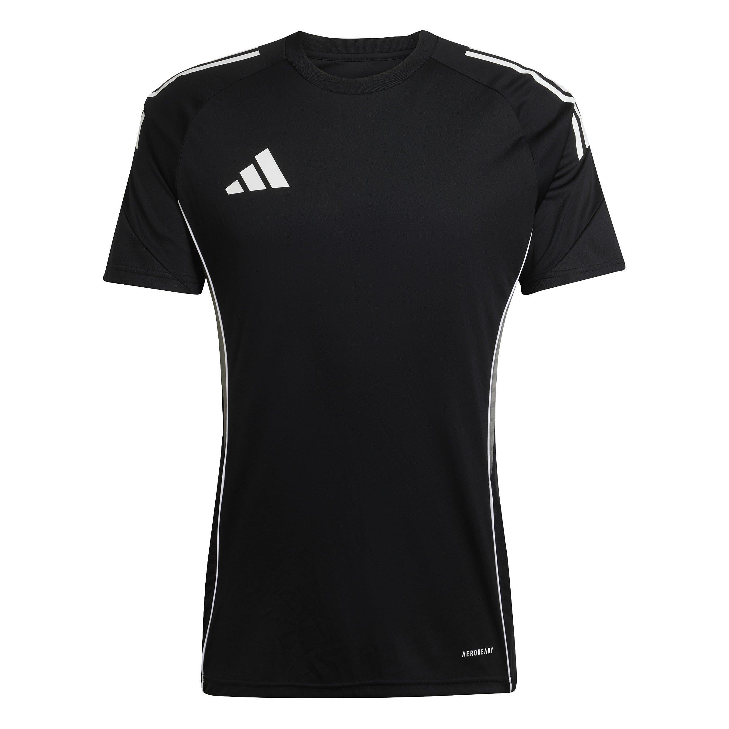Black/Grey Four - adidas - Tiro 25 Competition Training Shirt Mens - 9