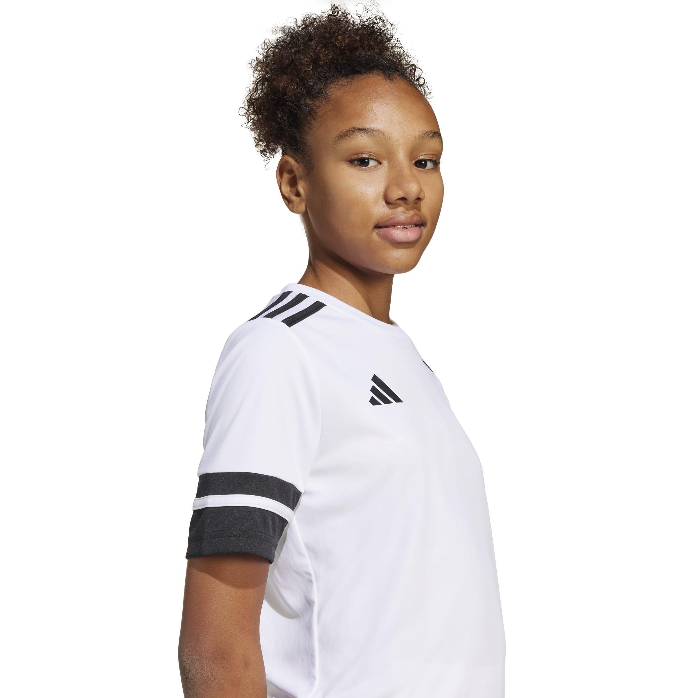 Bijelo/Crno - adidas - Squadra25 Football Shirt Juniors - 8