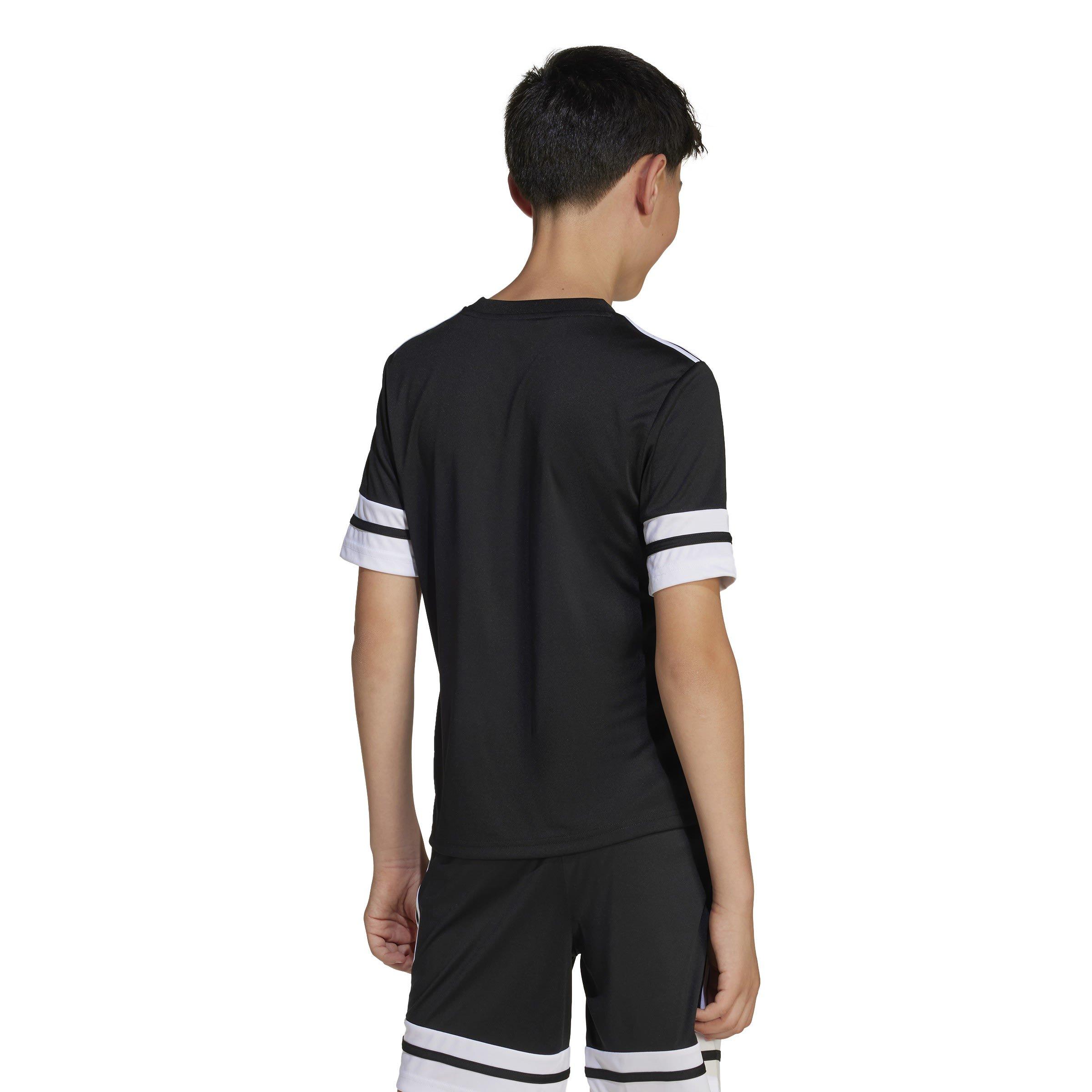 Black/White - adidas - Squadra25 Football Shirt Juniors - 4