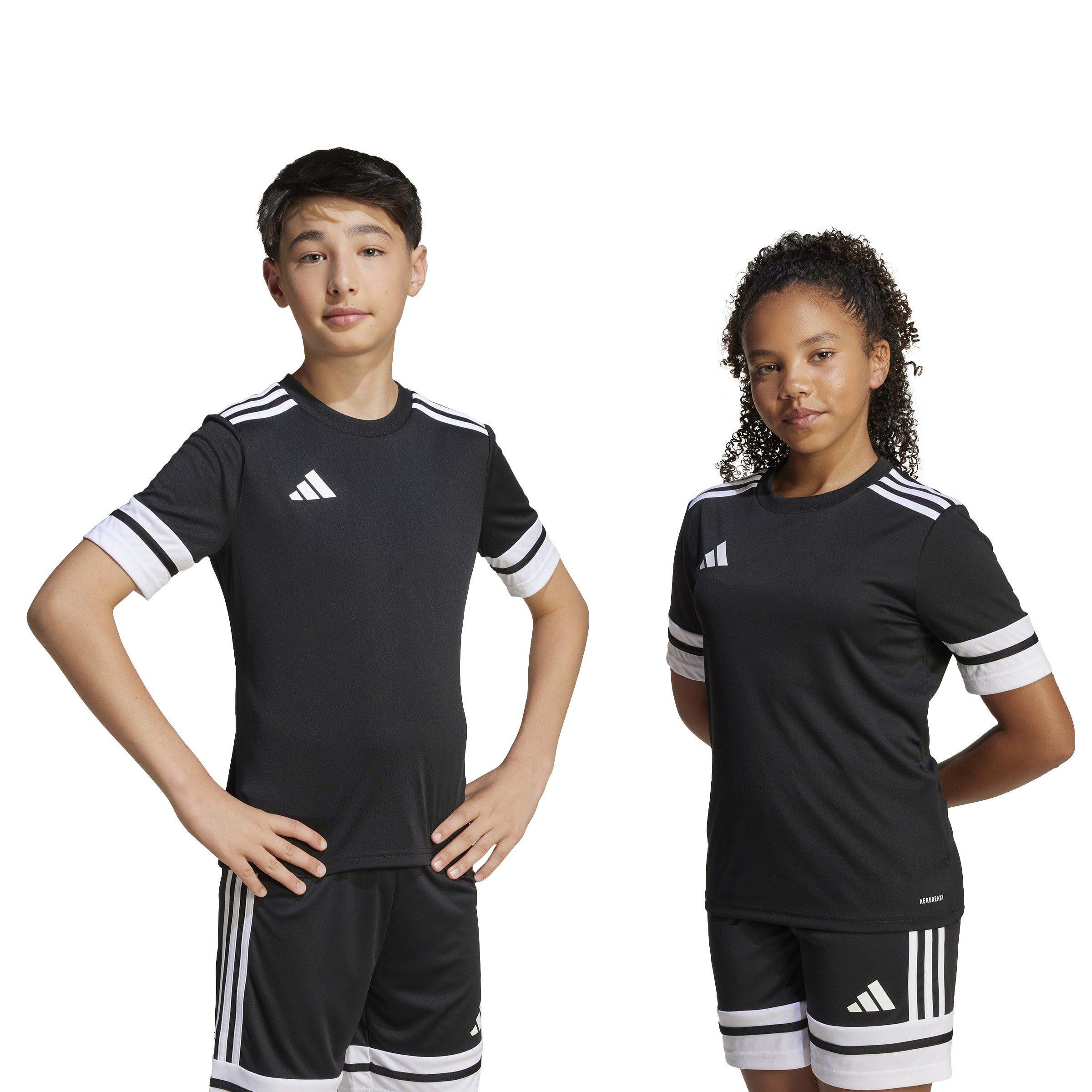 Black/White - adidas - Squadra25 Football Shirt Juniors - 6