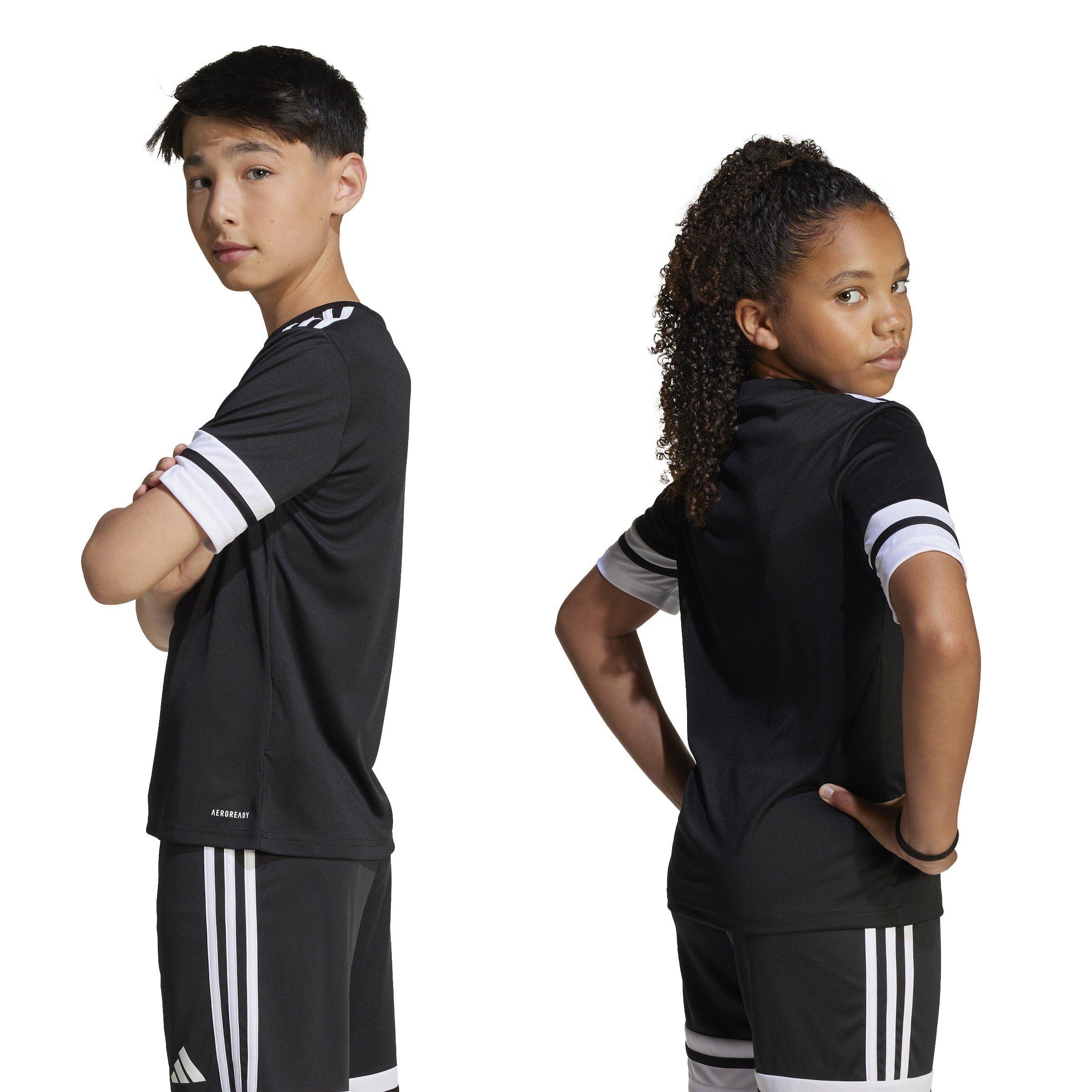 Black/White - adidas - Squadra25 Football Shirt Juniors - 7