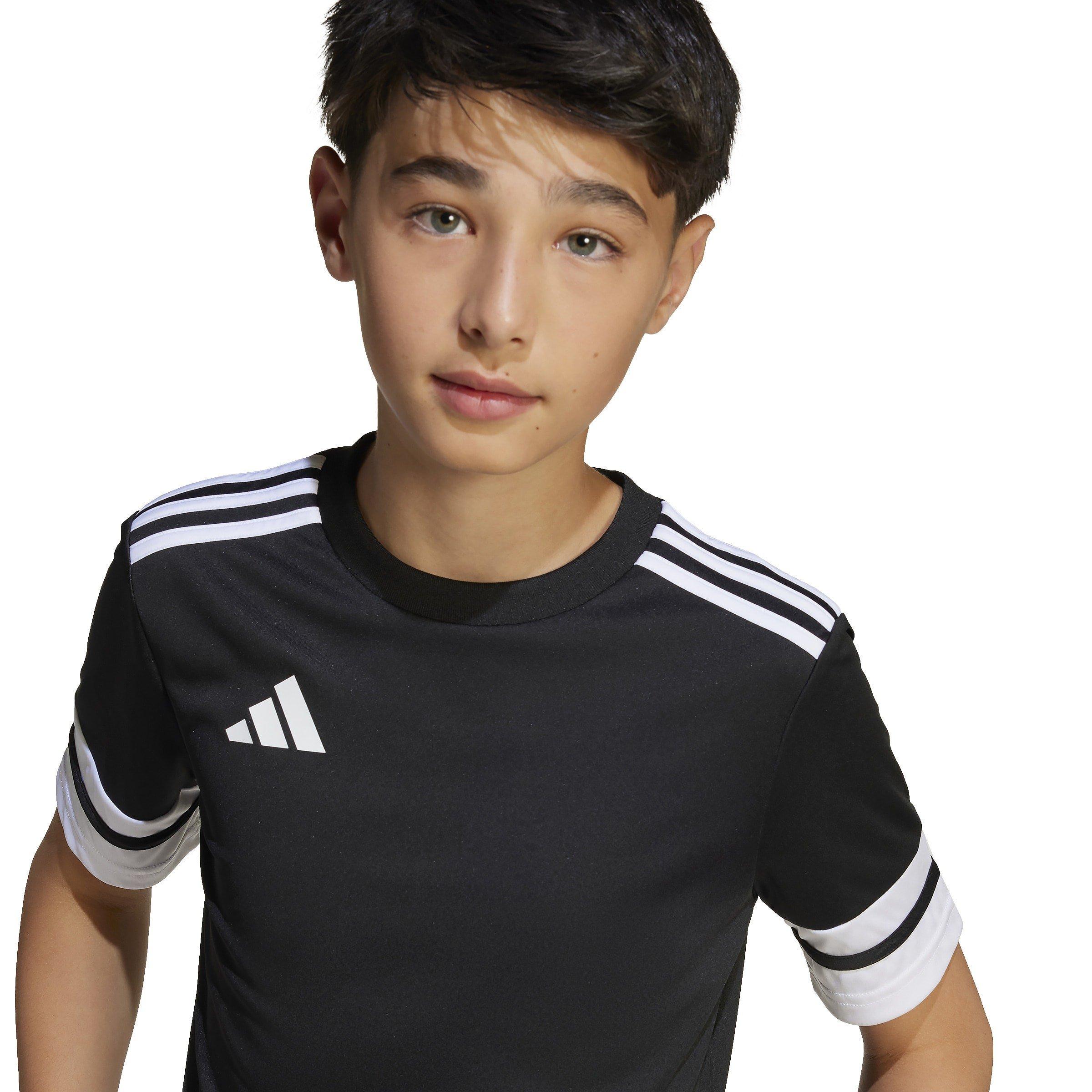 Black/White - adidas - Squadra25 Football Shirt Juniors - 8