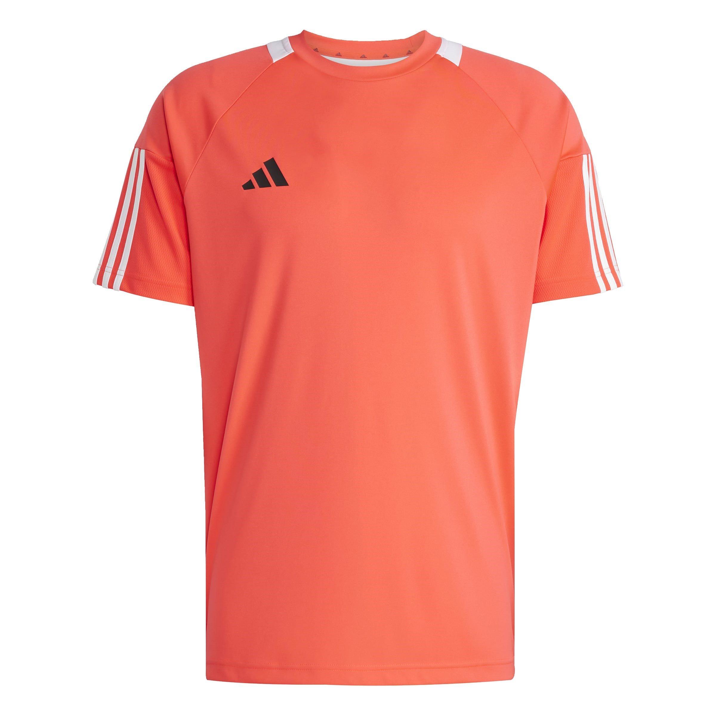 Adidas Men's Classic 3 Stripe Sereno T-Shirt - Lucid Red/White - L