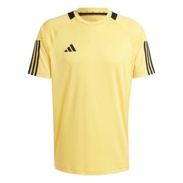 adidas game Classic 3 Stripe Sereno T Shirt Mens