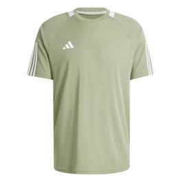 adidas Classic 3 Stripe Sereno T Shirt Mens