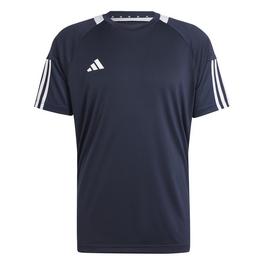 adidas Classic 3 Stripe Sereno T-Shirt Mens