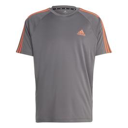 adidas code Classic 3 Stripe Sereno T Shirt Mens