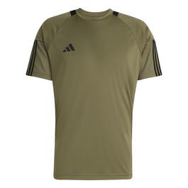 adidas Classic 3 Stripe Sereno T Shirt Mens