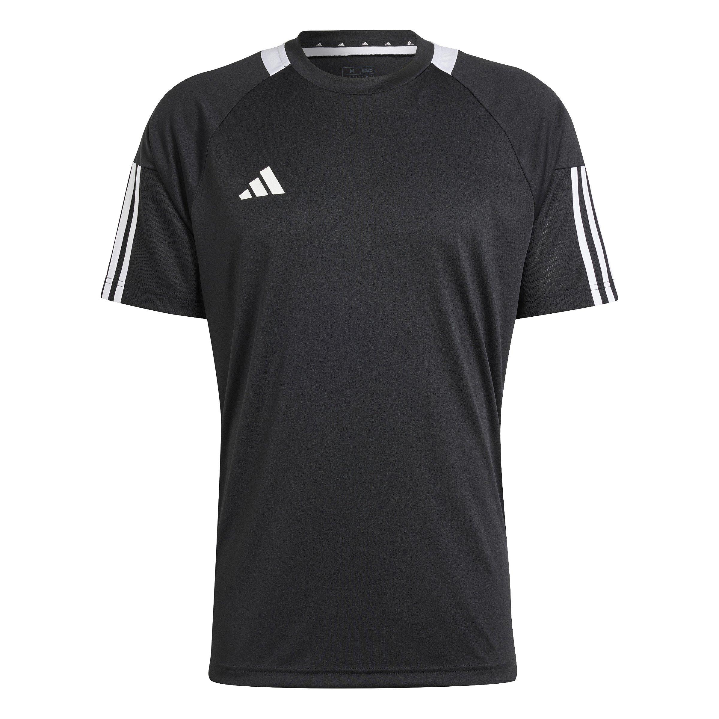 Black/White - adidas - Classic 3 Stripe Sereno T-Shirt Mens - 1