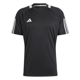 adidas Classic 3 Stripe Sereno T-Shirt Mens