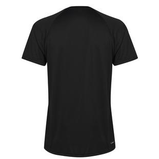 Black/White - adidas - Classic 3 Stripe Sereno T Shirt Mens - 8