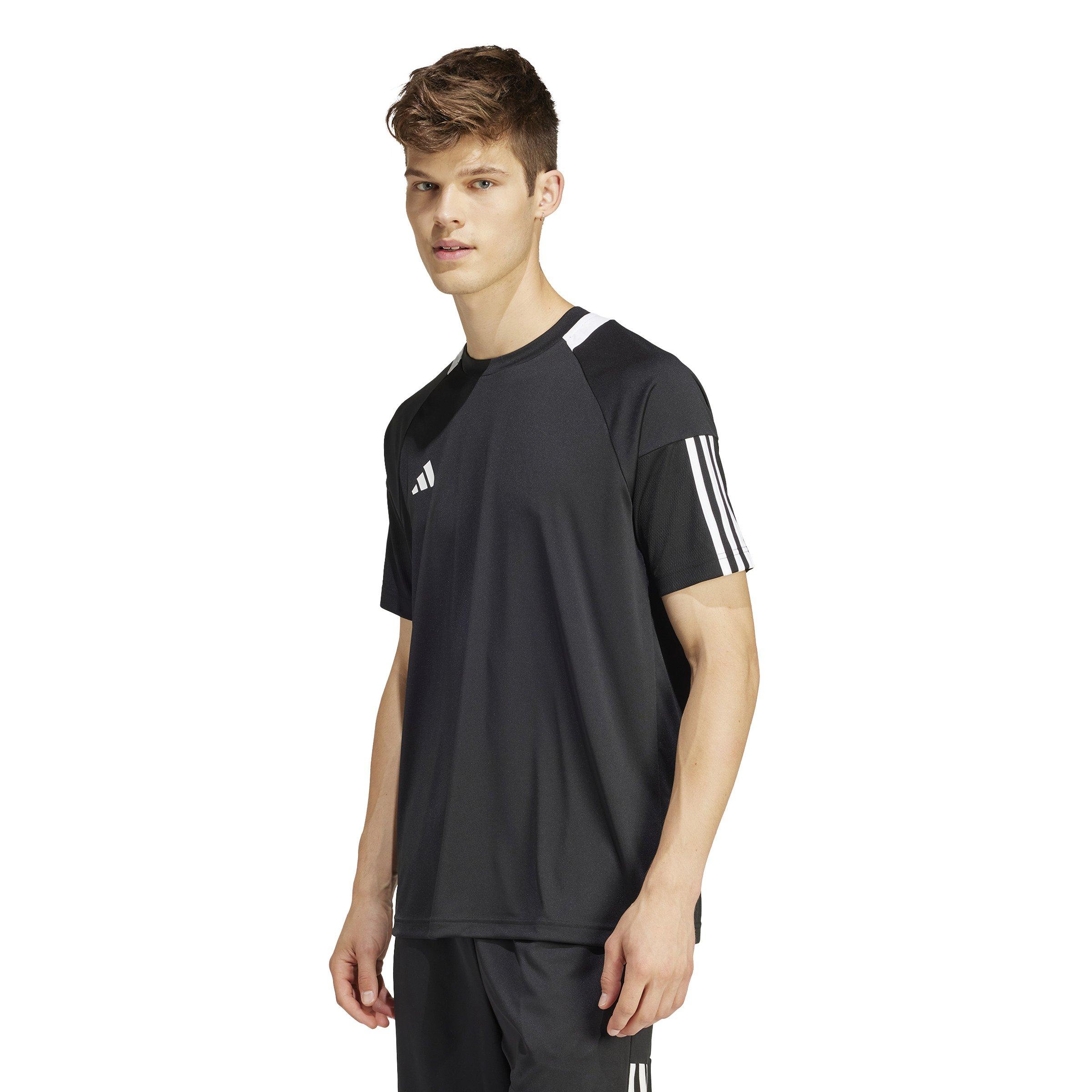 Schwarz/Weiß - adidas - Classic 3 Stripe Sereno T-Shirt Mens - 3