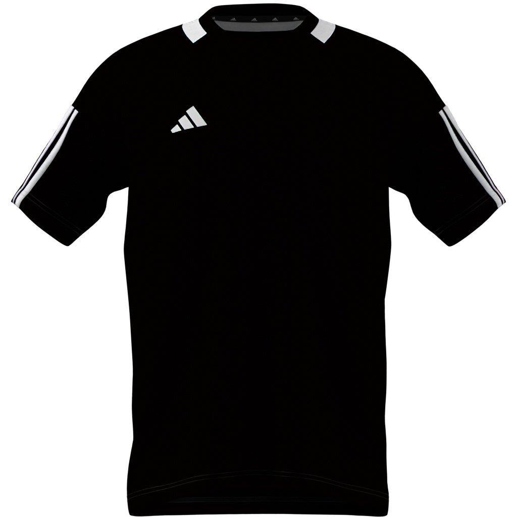 Schwarz/Weiß - adidas - Classic 3 Stripe Sereno T-Shirt Mens - 7
