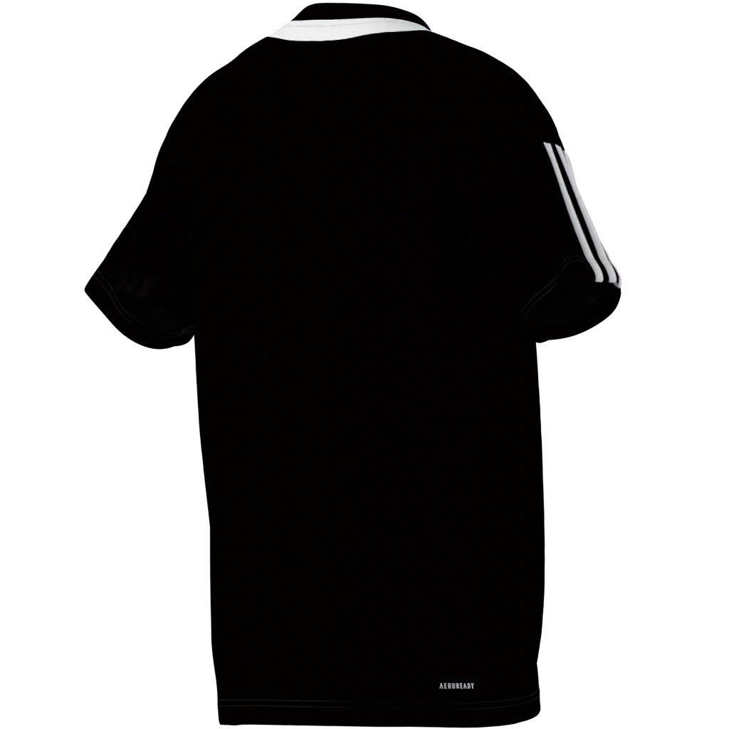Schwarz/Weiß - adidas - Classic 3 Stripe Sereno T-Shirt Mens - 10