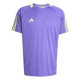 adidas Classic 3 Stripe Sereno T-Shirt Mens