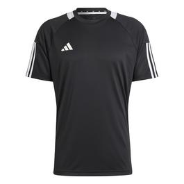 adidas Classic 3 Stripe Sereno T Shirt Mens